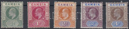 * 1902 Forgalmi Mi 28-30, 32-33, - Andere & Zonder Classificatie