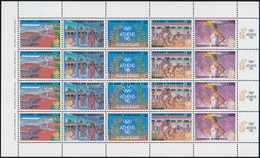 ** 1988 Nyári Olimpia Kisív Mi 1687-1691 A - Andere & Zonder Classificatie