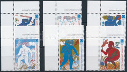 ** 2003 Athéni Nyári Olimpia ívsarki Sor, Athenes Summer Olympics Corner Set Mi 2197-2202 - Andere & Zonder Classificatie