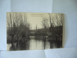 PERIGNY SUR VERRES 94 VAL DE MARNE LA PASSERELLE ET LES SAULES CPA EDITION HURE TABACS L'H PARIS - Perigny