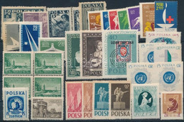 ** 1939-1963 35 Db Bélyeg, Közte Teljes Sorok, Pár és és 4-es Tömb - Andere & Zonder Classificatie