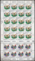 ** 1989 Europa CEPT Gyermekjátékok Kisívsor Mi 476-479 - Andere & Zonder Classificatie