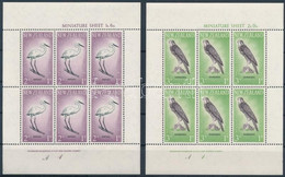 ** 1961 Egészség: Madarak (III). Kisívsor Mi 416-417 - Altri & Non Classificati