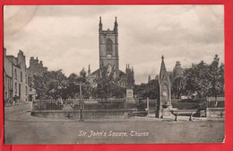 SCOTLAND  CAITHNESS   THURSO   ST JOHN'S SQUARE + WATER FOUNTAIN - Caithness