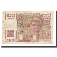 France, 100 Francs, Jeune Paysan, 1946, 1946-11-21, TB, KM:128a - 100 F 1945-1954 ''Jeune Paysan''
