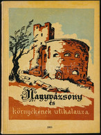 Nagyvázsony és Környékének Kalauza. Szerk:: Zákonyi Ferenc. Veszprém, 1960., Veszprém Megyei Tanács Idegenforgalmi Hivat - Zonder Classificatie