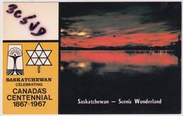 Kanada - Saskatchewan Celebrating - Canadas Centennial 1867-1967 - Scenic Wonderland - Andere & Zonder Classificatie