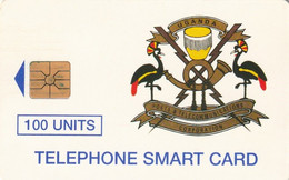 UGANDA. UGA-17. Telecom Logo. 100U. 50000 Ex. (001) - Uganda