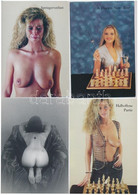 **, * 42 Db Modern Sakk Motívumú Képeslap: Erotikusak Is / 42 Modern Chess Motive Postcards: Some Erotic Too - Non Classificati