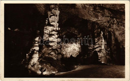 T2/T3 1937 Aggtelek-Jósvafő, Baradla Cseppkőbarlang, Paradicsom Előcsarnoka. Kessler Hubert Felvétele (EK) - Unclassified