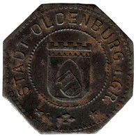 ALLEMAGNE - OLDENBURG - 50.1 - Monnaie De Nécessité - 50 Pfennig - Monétaires/De Nécessité