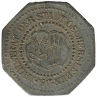 ALLEMAGNE - OSCHERSLEBEN - 10.1 - Monnaie De Nécessité - 10 Pfennig 1917 - Notgeld