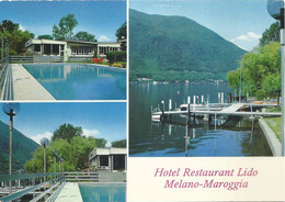 Melano / Maroggia -  Hotel Restaurant Lido        Ca. 1970 - Maroggia