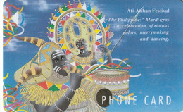 FILIPINAS. 2PETC. Ati-Atihan Festival. 150U. 3000 Ex. (018) - Filippine