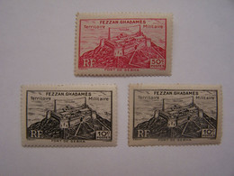 France Fezzan-Gadhamès Neufs - Unused Stamps