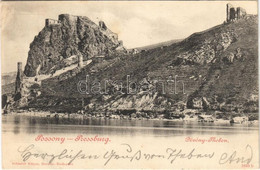 T2 1900 Dévény, Theben A. D. Donau, Devín (Pozsony, Bratislava); Vár / Castle Ruins - Zonder Classificatie