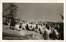 T2 1938 Unterkunftsh. Hochrindl / Ski Resort + "Alpenpension Hochrindl" Cancellation - Non Classificati