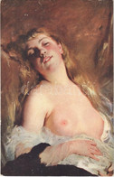 ** T2 Souvenirs / Erinnerungen / "Recollections" Erotic Nude Lady Art Postcard. Musée Du Luxembourg. ND Phot. S: Charles - Ohne Zuordnung