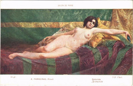 ** T2 Dolorida / Erotic Nude Lady Art Postcard. Salon De Paris. ND Phot. S: A. Parreiras - Ohne Zuordnung