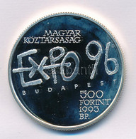 1993. 500Ft Ag "Expo 96" T:1 (eredetileg PP) Adamo EM131 - Unclassified