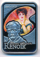 Andorra 2008. 10D Ag "A Világ Festői - Pierre-Auguste Renoir" Részben Multicolor T:PP  Andorra 2008. 10 Diners Ag "Paint - Ohne Zuordnung