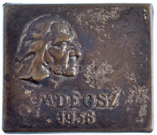 1936. "MDEOSZ (Magyar Dalos Egyesületek Országos Szövetsége) - Liszt Ferenc" Br Lemezjelvény (31x36mm) T:2 - Non Classés