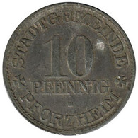 ALLEMAGNE - PFORZHEIM - 10.1 - Monnaie De Nécessité - 10 Pfennig 1917 - Monétaires/De Nécessité