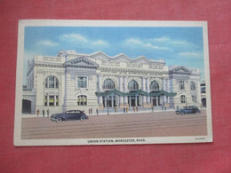 Union Station   Massachusetts > Worcester >    Ref 4890 - Worcester