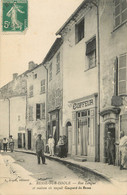CPA FRANCE 83 " Besse Sur Issole, Rue Longue Et Maison Où Naquit Gaspard De Besse" - Besse-sur-Issole
