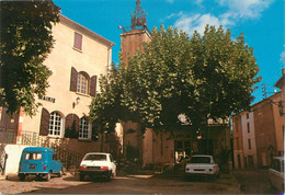 CPSM FRANCE 83 " Tavernes, Place De La Mairie" - Tavernes