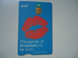 UNITED  KINGDOM  USED CARDS  SMACKERS - Other & Unclassified