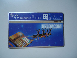 BELGIUM   USED CARDS  SANTA CLAUS 112G - Autres & Non Classés