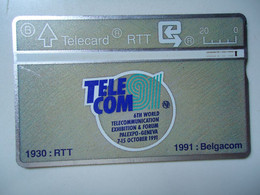 BELGIUM   USED CARDS TELE COM - Andere & Zonder Classificatie