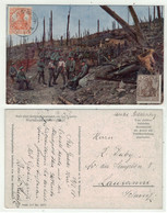 Militaire // 1914-1918 // Farbenphotographie Aus Den Vogesen,Hartmannsweiler Kopf, Soldats Allemands - Oorlog 1914-18