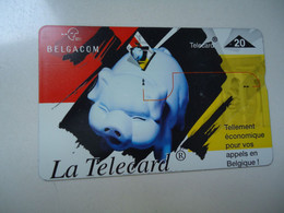 BELGIUM   USED CARDS ADVERSISING - Other & Unclassified
