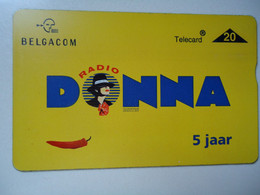 BELGIUM   USED CARDS RADIO DONA - Other & Unclassified