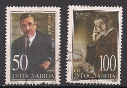 Jugoslawien  (2001)  Mi.Nr.  3025 + 3026  Gest. / Used  (3ed29) - Usados