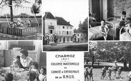 CHARNOZ - Colonie Maternelle Du Comité D'Entreprise De La R.N.U.R. - Balançoires - Andere Gemeenten