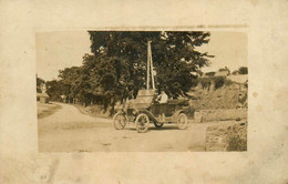 La Montagne * Carte Photo * Automobile Ancienne De Marque ? Les 4 Routes , Quartier Du Chat Qui Guette - La Montagne