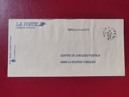 Cachet Ambulant : Paris à Lyon 2° -  Nuit D - 29 12 1992 - Posta Ferroviaria