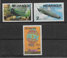 Thème Montgolfières - Ballons - Nicaragua - Timbres Neufs ** Sans Charnière - TB - Luchtballons