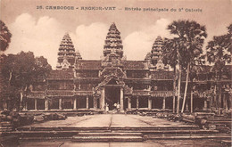 ¤¤  -  CAMBODGE  -  ANGKOR-VAT  -  Entrées Principale Du 2e Galerie       -  ¤¤ - Cambogia