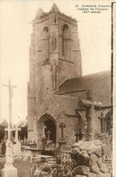 Carhaix * Vue Sur L'église De Plouguer Et Le Cimetière - Carhaix-Plouguer