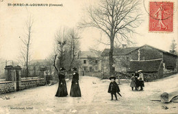 St Marc à Loubaud * 1907 * Vue Intérieure Du Village - Otros & Sin Clasificación