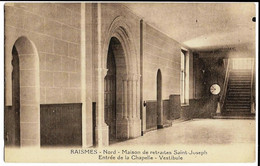 RAISMES (59) Maison De Retraites St-Joseph Entrée De La Capelle. Vestbule - Raismes