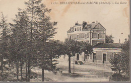 BELLEVILLE SUR SAONE  - LA GARE - Belleville Sur Saone