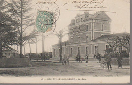 BELLEVILLE SUR SAONE  - LA GARE - Belleville Sur Saone