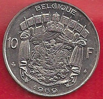 BELGIQUE - 10 FRANCS - 1969 - 10 Frank