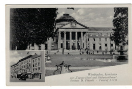 DG1836 - WIESBADEN - KURHAUS Mit " TAUNUS HOTEL Und HUBERTUSKLAUSE" - Wiesbaden