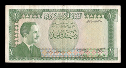 Jordania Jordan 1 Dinar L. 1959 (1965) Pick 10 BC+ F+ - Jordanie